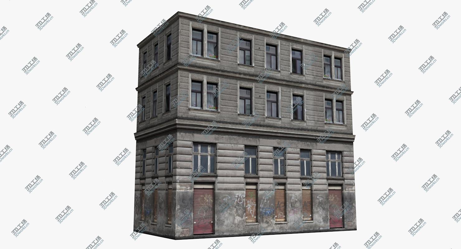 images/goods_img/2021040231/Apartment Building  - 12 Models Collection 3D model/3.jpg
